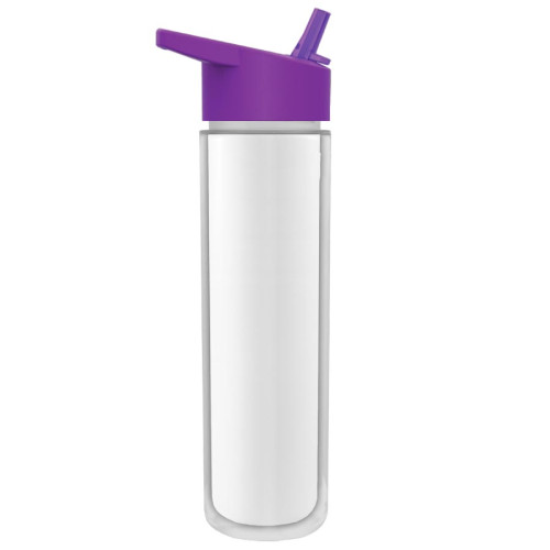 Garyline® 16oz Chiller Insulated Bottle with Flip-Straw Lid and Full-Color Insert Garyline® 16oz Chiller Insulated Bottle with Flip-Straw Lid and Full-Color Insert