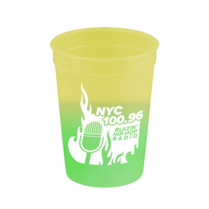 Garyline® Cups-on-the-Go Color-Changing 12oz Stadium Cup