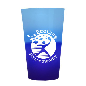 Garyline® Cups-on-the-Go Color-Changing 22oz Stadium Cup