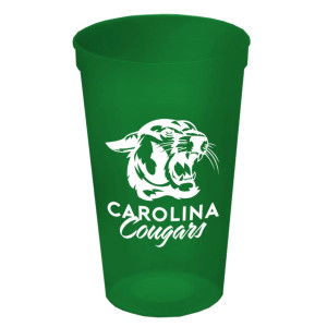 Garyline® Cups-on-the-Go Translucent 22oz Stadium Cup