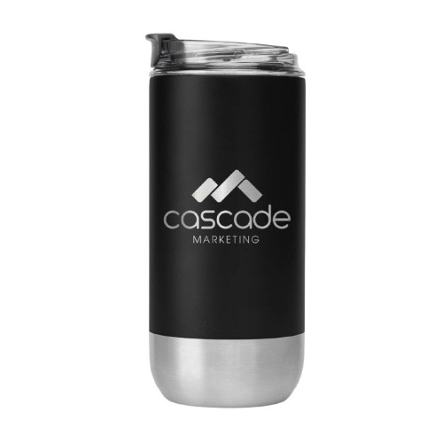 Glacier 16oz Double-Wall Recycled Stainless Steel Tumbler Glacier 16oz Double-Wall Recycled Stainless Steel Tumbler