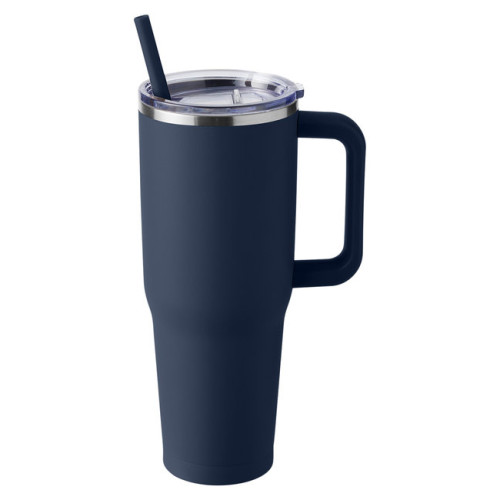 Harriton 40oz Vacuum Insulated Stainless Steel Travel Tumbler