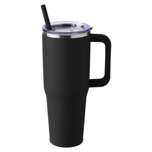 Harriton 40oz Vacuum Insulated Stainless Steel Travel Tumbler