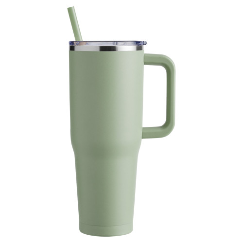 Harriton 40oz Vacuum Insulated Stainless Steel Travel Tumbler