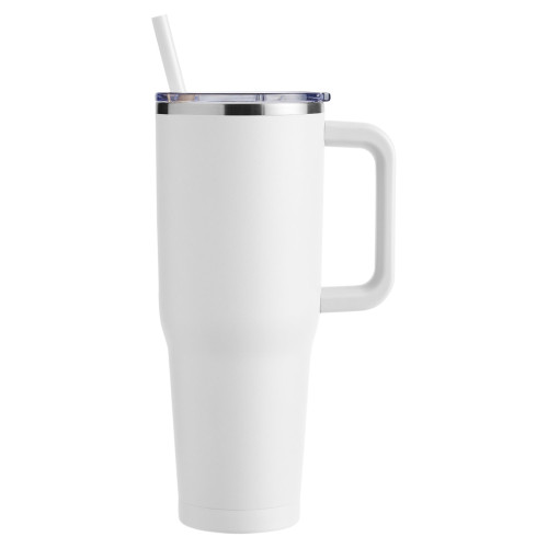 Harriton 40oz Vacuum Insulated Stainless Steel Travel Tumbler