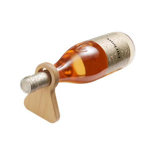 Home & Table Bamboo Wine Holder & Bottle Opener