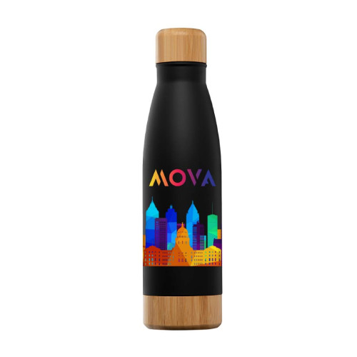 Ibiza Bamboo 21oz Double-Wall Stainless Bottle