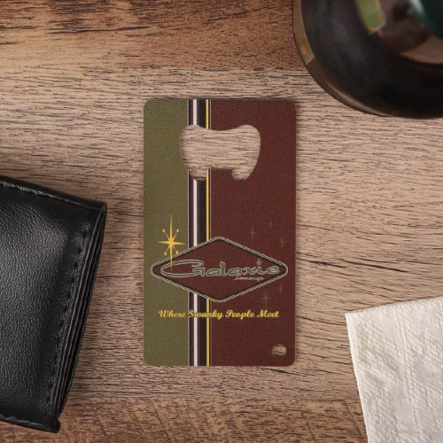 Metal Wallet Size Bottle Opener