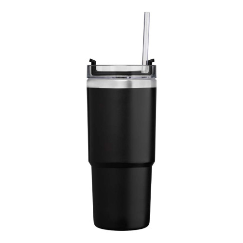 Rime 25oz Recycled Stainless Steel Double-Wall Leakproof Straw Tumbler Rime 25oz Recycled Stainless Steel Double-Wall Leakproof Straw Tumbler
