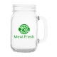 Root 16oz Handled Jar Glass Root 16oz Handled Jar Glass