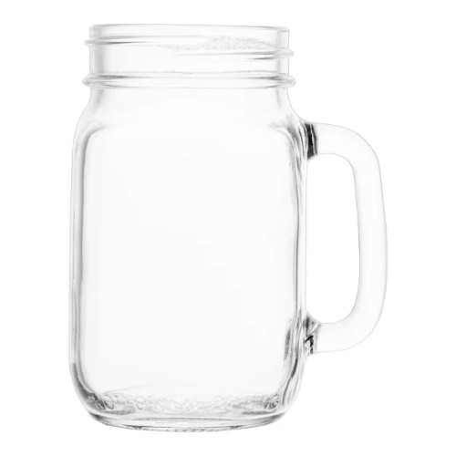Root 16oz Handled Jar Glass Root 16oz Handled Jar Glass