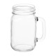 Root 16oz Handled Jar Glass Root 16oz Handled Jar Glass