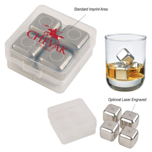 Stainless Steel Ice Cubes in Case Stainless Steel Ice Cubes in Case
