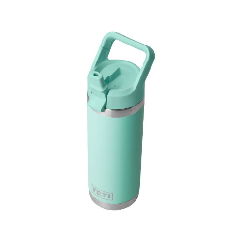 YETI® Rambler® 18oz Water Bottle with Color-Matched Straw Cap YETI® Rambler® 18oz Water Bottle with Color-Matched Straw Cap