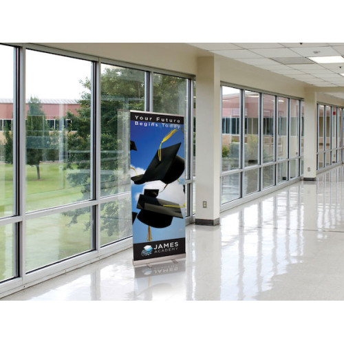 Economy Banner Retractor Kit (No-Curl Hybrid Media)