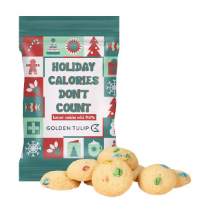 4 oz Bite Size M&M's® Cookies