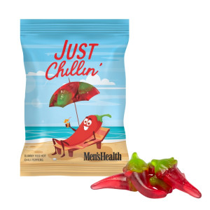 4 oz Full Color Digibag™ with Red Hot Chili Pepper Gummies 4 oz Full Color Digibag™ with Red Hot Chili Pepper Gummies