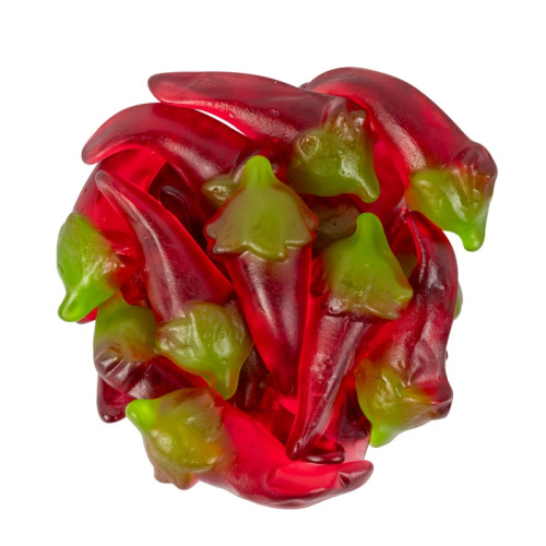 4 oz Full Color Digibag™ with Red Hot Chili Pepper Gummies