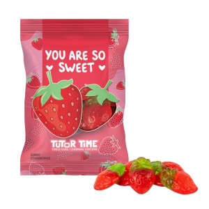 4 oz Full Color Digibag™ with Gummy Strawberries 4 oz Full Color Digibag™ with Gummy Strawberries