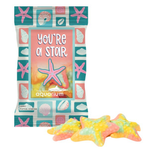 4 oz Full Color Digibag™ with Tropical Starfish 4 oz Full Color Digibag™ with Tropical Starfish