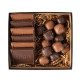 6 Piece Custom Cookie Gift Box with Sea Salt Caramels