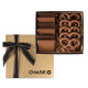 6 Piece Custom Cookie Gift Box with Chocolate Pretzels