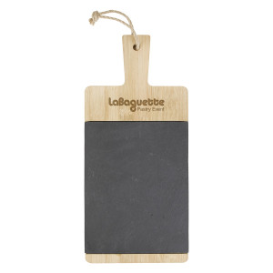 Bamboo & Slate Charcuterie Cutting Board Bamboo & Slate Charcuterie Cutting Board