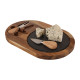 Bon Appetit Slate Cheese Set Bon Appetit Slate Cheese Set