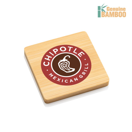 6-Piece Bamboo Coasters Set