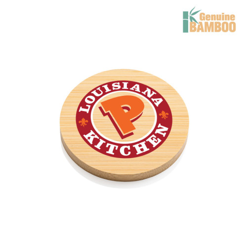6-Piece Bamboo Coasters Set