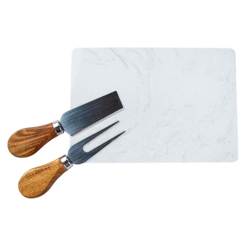 Carson 4-Piece Acacia Wood Cheese Set Carson 4-Piece Acacia Wood Cheese Set