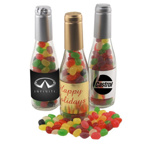 Champagne Bottle with Teenee Beanee Jelly Beans Champagne Bottle with Teenee Beanee Jelly Beans