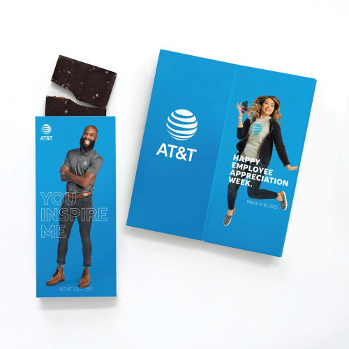 Full-Color Custom Sweeter Cards with Chocolate Sea Salt Caramel Bar Full-Color Custom Sweeter Cards with Chocolate Sea Salt Caramel Bar