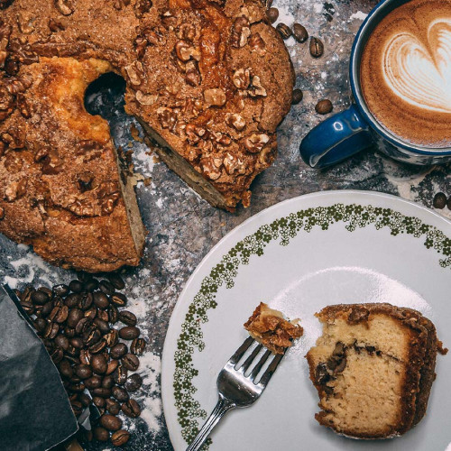 Cinnamon Walnut Coffee Cake Cinnamon Walnut Coffee Cake