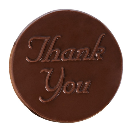 Custom Round Chocolate Cookie Custom Round Chocolate Cookie