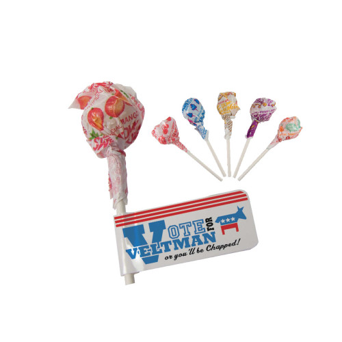 Dum Dum Pop with Flag