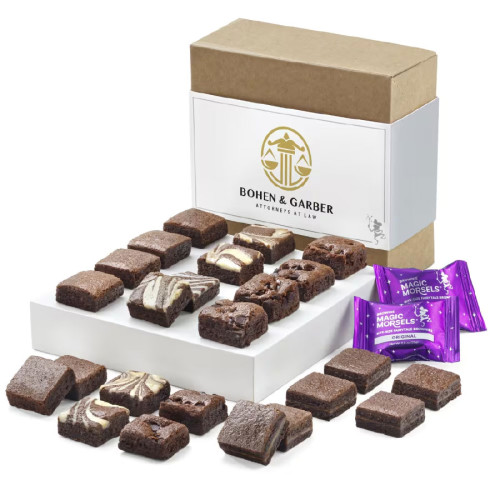 Fairytale No-Nut Morsel 24 Brownie Gift Box