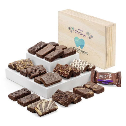 Fairytale Sprite 24 Brownie Wooden Gift Box