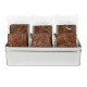 Fresh Beginnings 6 Fudge Brownies in Tin