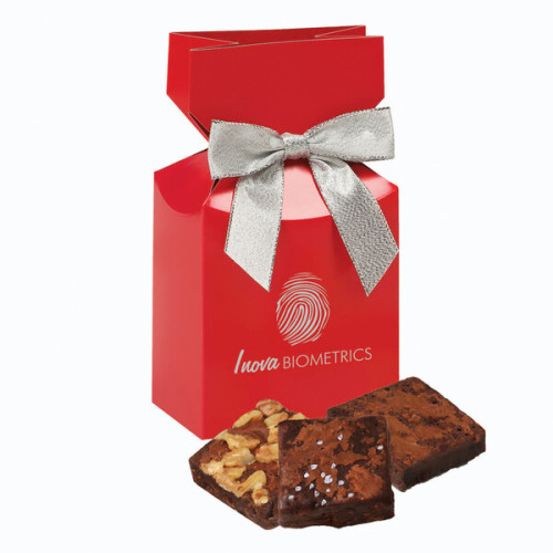 Gourmet Brownies in Gift Box with Bow Gourmet Brownies in Gift Box with Bow