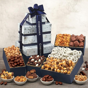 Grand Gourmet Snowflake Tower