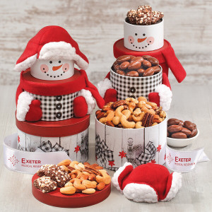 Joyous Snowman Tower