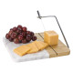 Marble and Bamboo Cheese Cutting Board with Slicer Marble and Bamboo Cheese Cutting Board with Slicer