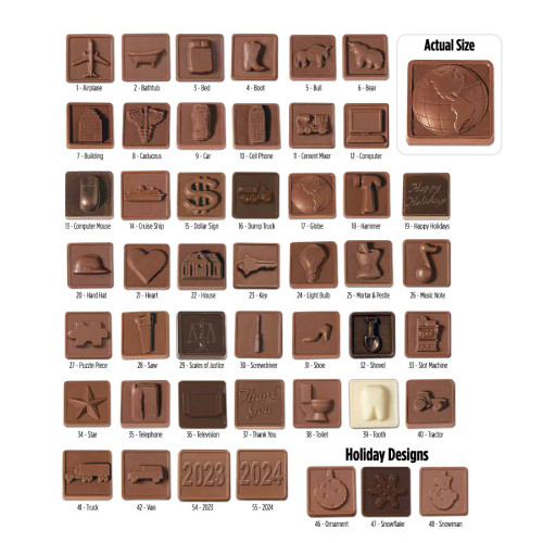 Wrapped Chocolate Squares Wrapped Chocolate Squares