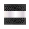 Black with Silver Band  + $5.25 