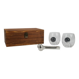 Nicolas 5-Piece Rolling Whiskey Glasses Set