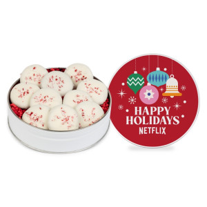 Peppermint Delight Cookies 10 Piece Small Gift Tin