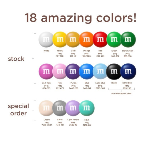 Personalized 1.5 oz M&M'S® in Silver Tin