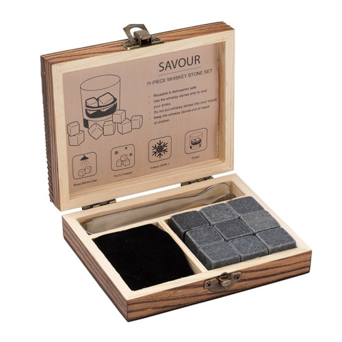 Savour 11-Piece Whiskey Stone Set Savour 11-Piece Whiskey Stone Set