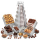 Shining Silver Party Tower